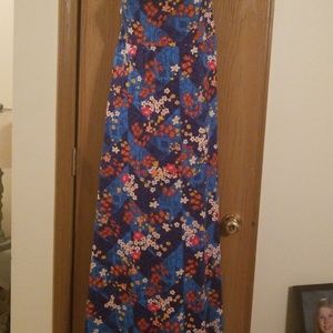 Lularoe Xl Floral Maxi Skirt